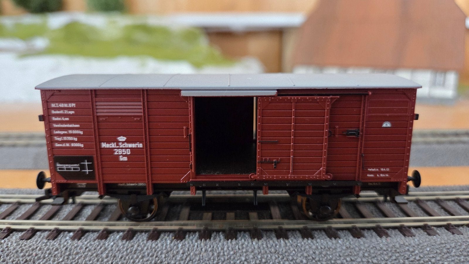 Fleischmann Wagon Meckl. Schwerin 2950, Gelijkstroom, Fleischmann, Ophalen of Verzenden, Nieuw