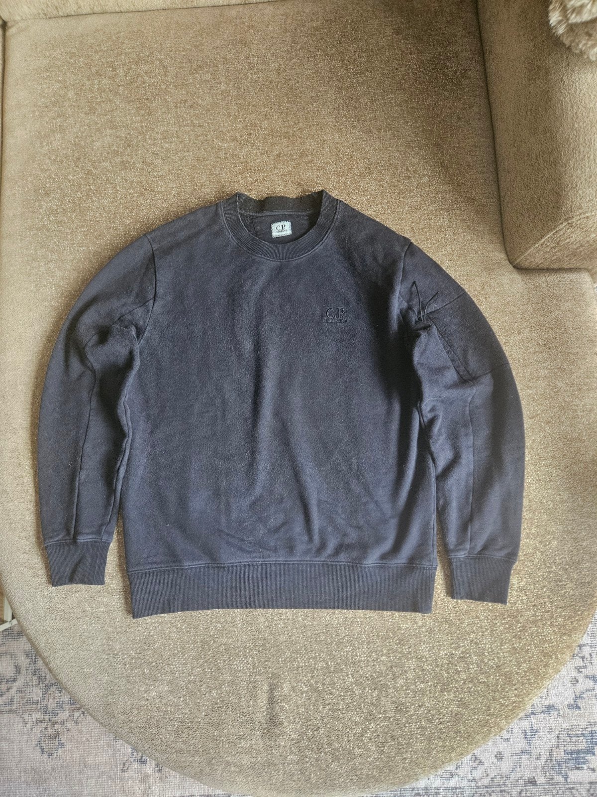 CP Company sweater trui donkerblauw maat M, C.P. Company, Ophalen of Verzenden, Zo goed als nieuw, Maat 48/50 (M)
