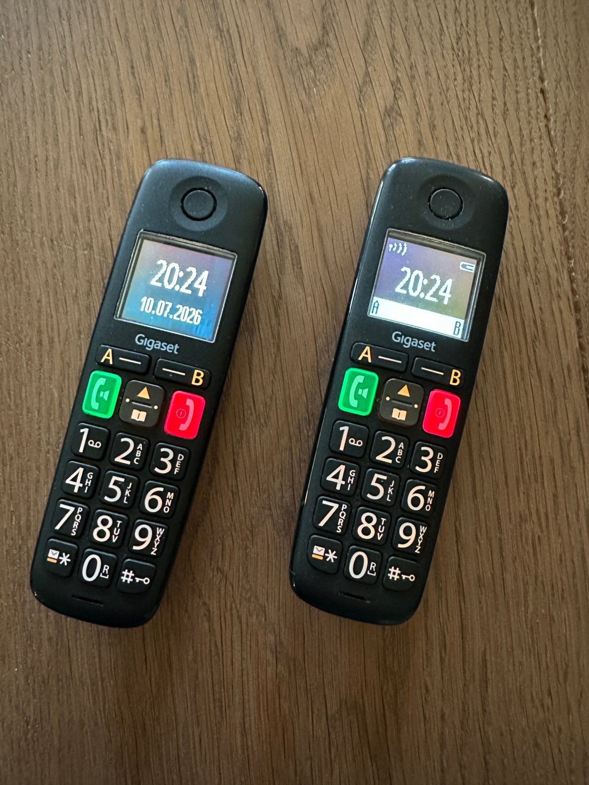 Gigaset E290 Duo Dect Telefoon - Set van 2, Telecommunicatie, Ophalen, Zo goed als nieuw, 2 handsets