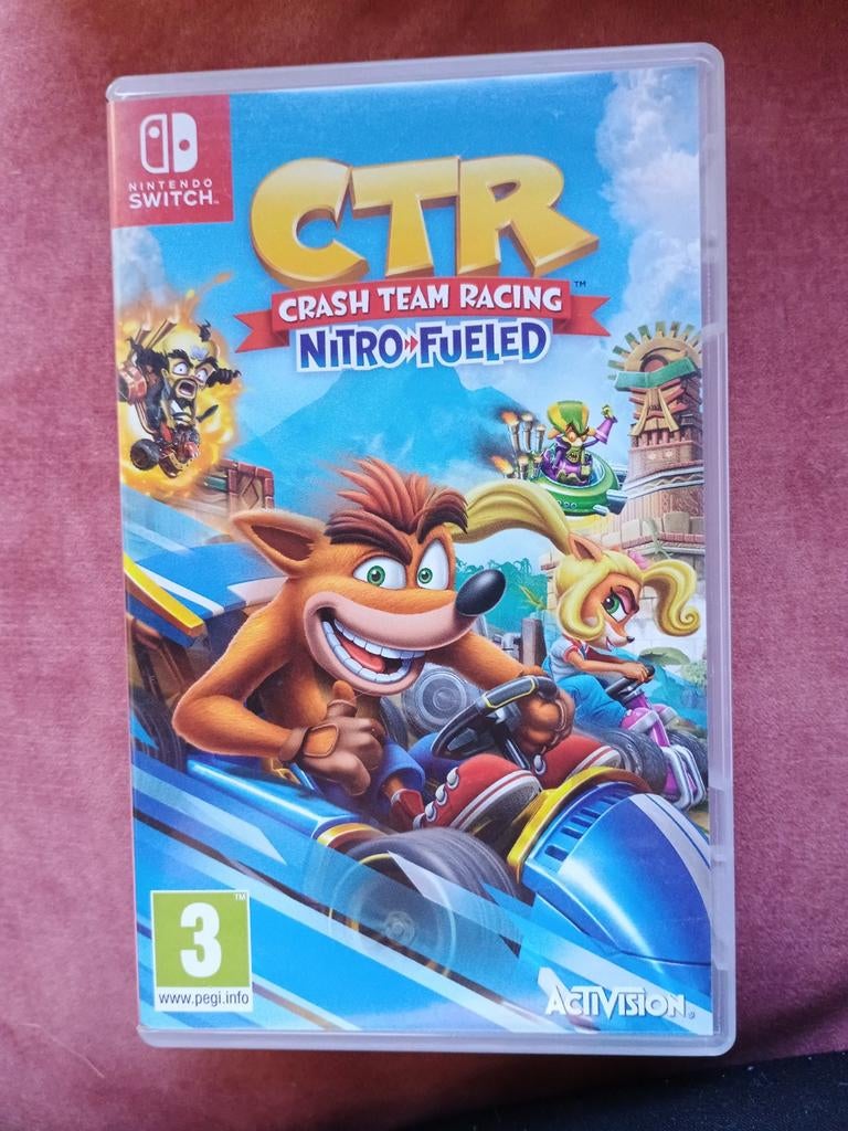 CTR Crash Team Racing Nitro-Fueled - Nintendo Switch, Racen en Vliegen, Ophalen of Verzenden, Zo goed als nieuw, Eén computer