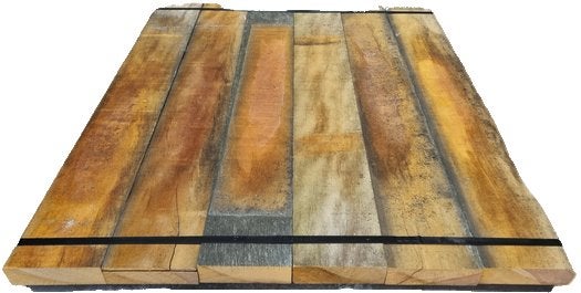 Hardhouten balken +/- 4.5x15.5 cm 1.10 m - nr: HB349, Ophalen, Minder dan 180 cm, Overige typen, Hardhout