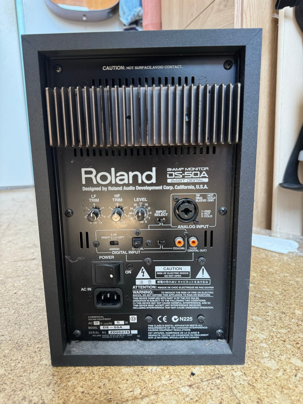 Roland DS-50A Studiomonitor - Tweeter defect, Studiomonitor, Niet werkend, Minder dan 60 watt, Ophalen