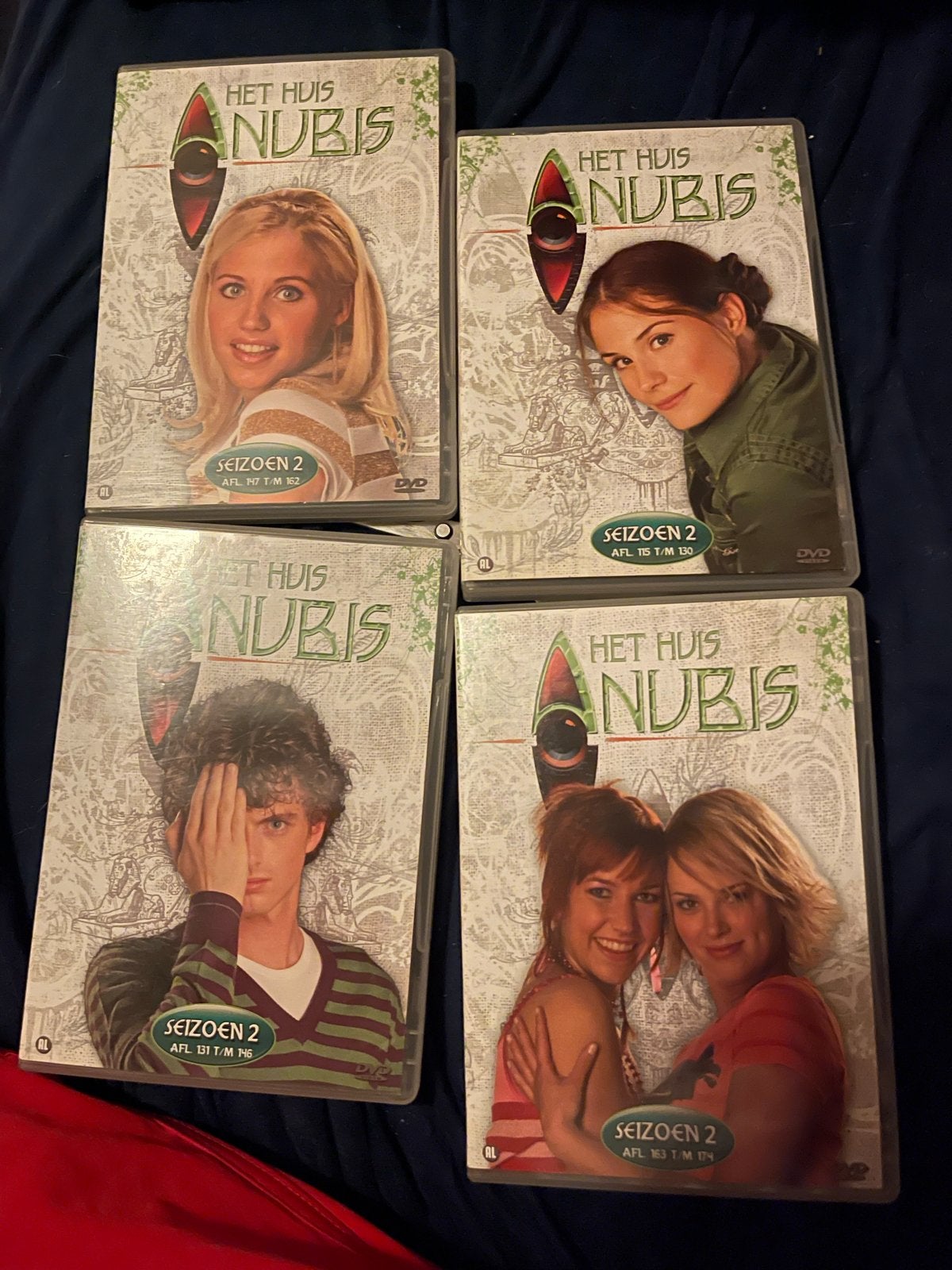 Het Huis Anubis Seizoen 2 deel 1 DVD Box (4 discs), Gebruikt, Alle leeftijden, Nederlands, Overige genres