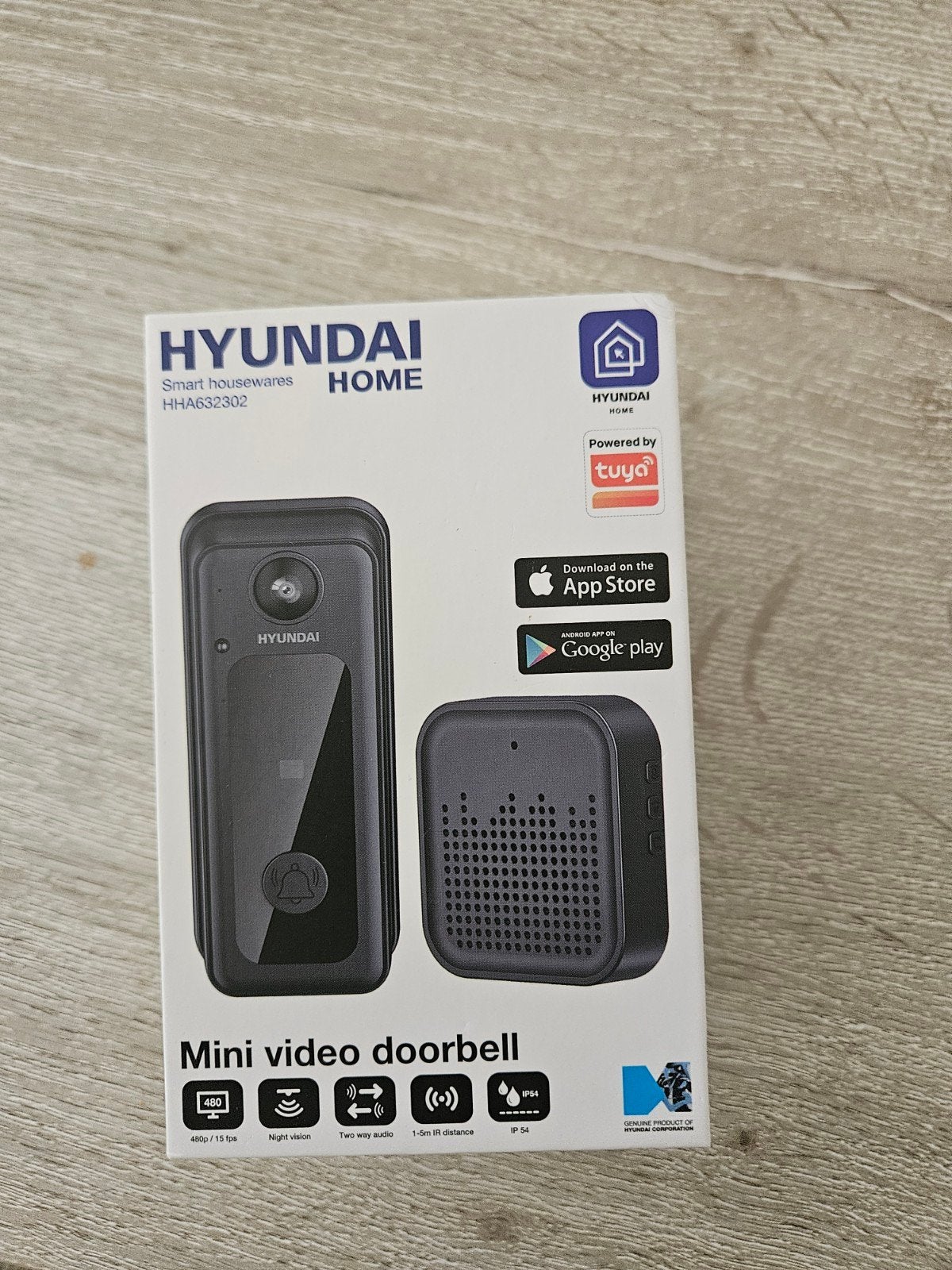 Hyundai Home Mini Video Deurbel HHA632302, Ophalen, Nieuw, Compleet systeem, Overige soorten