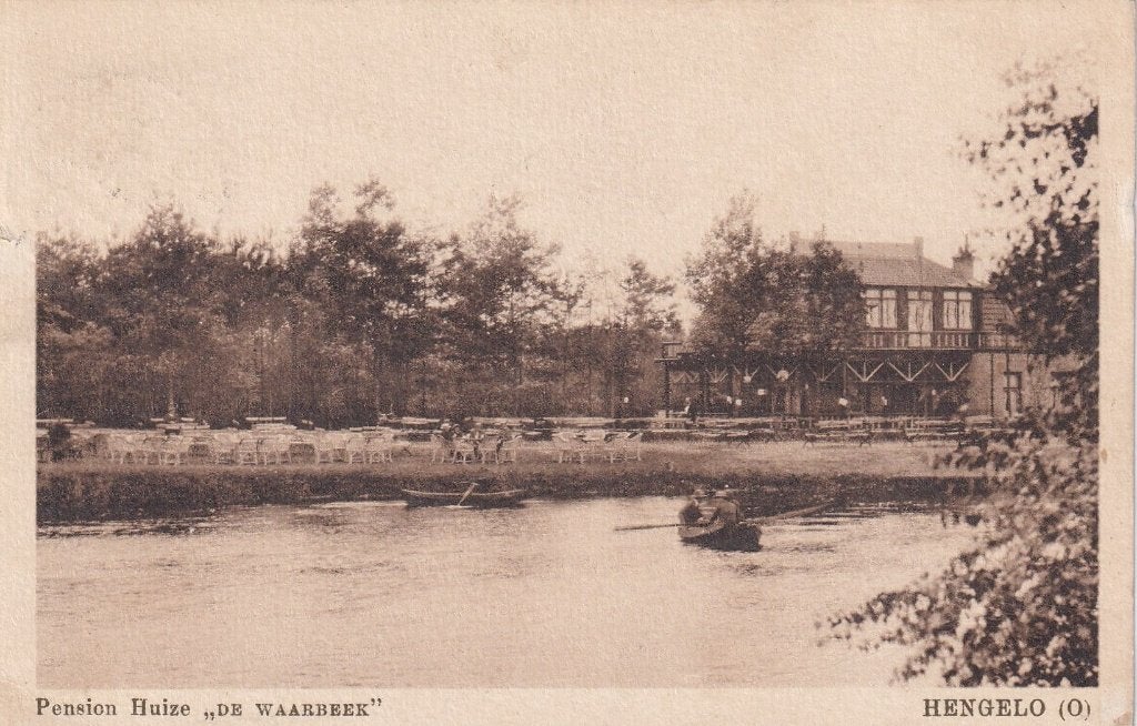 Hengelo, Waarbeek, J.M. Niers., Verzenden, 1920 tot 1940, Gelopen, Overijssel