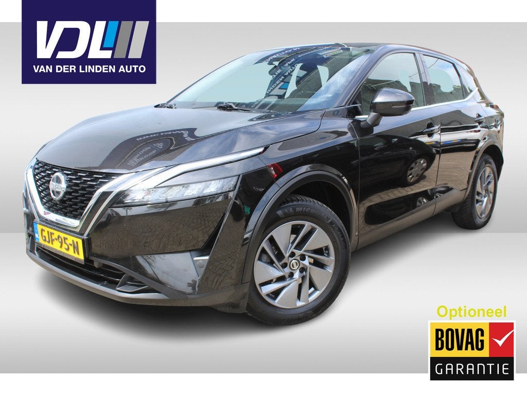 Nissan QASHQAI 1.3 MHEV Visia Lichtmetalen velgen 17", Auto's, Nissan, Voorwielaandrijving, 1304 kg, Stof, Gebruikt