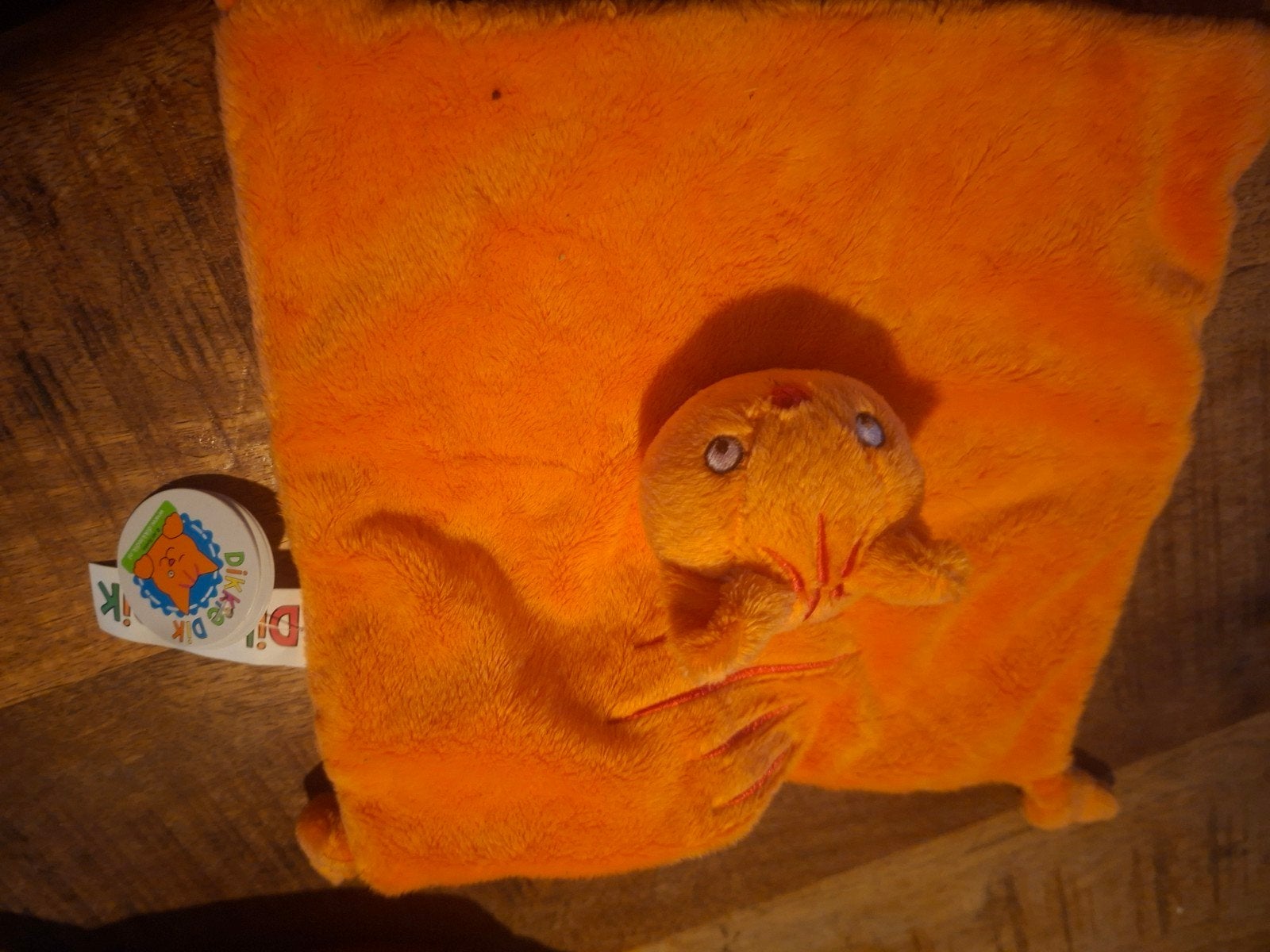 Originele tuttel Doekje  Dikkie Dik, Kinderen en Baby's, Speelgoed | Knuffels en Pluche, Ophalen, Oranje, Overige merken, Overige karakters