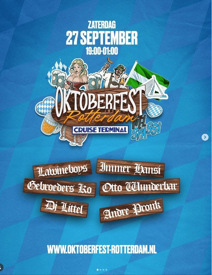 Oktoberfest Rotterdam, Tickets en Kaartjes, Eén persoon