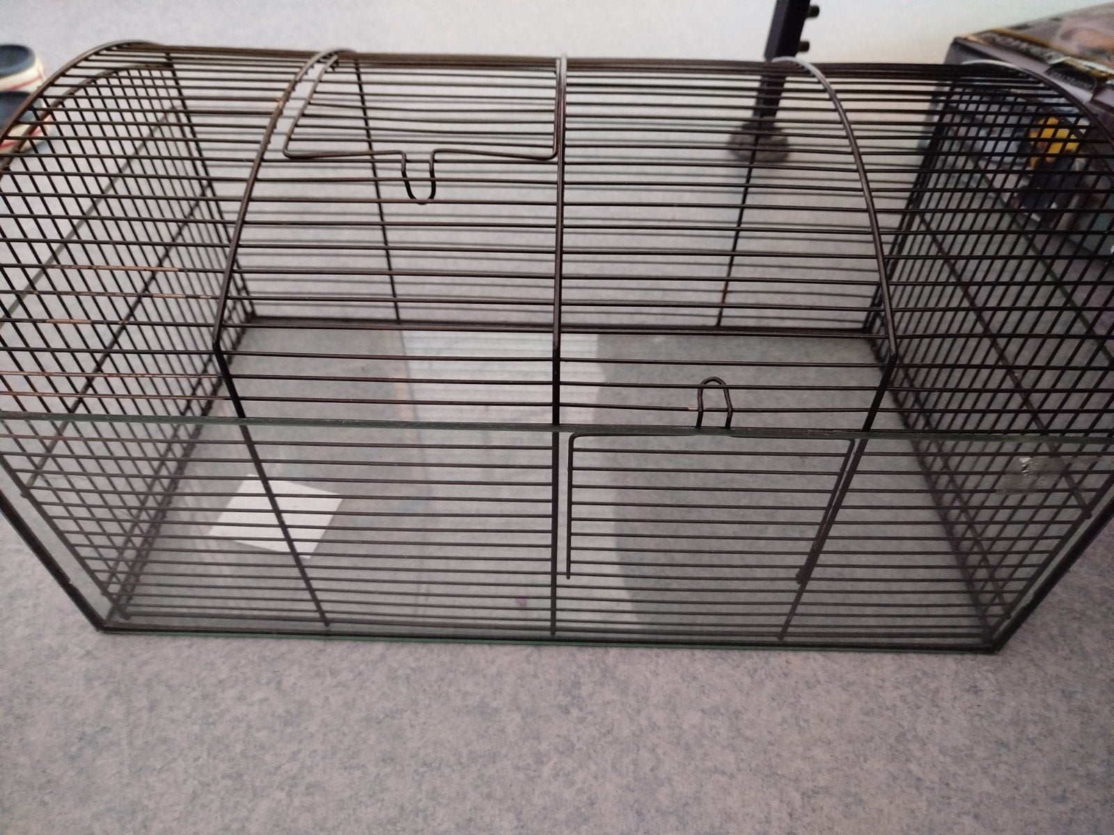Hamster verschoonkooi., Dieren en Toebehoren, Minder dan 60 cm, Kooi, Ophalen of Verzenden, Zo goed als nieuw