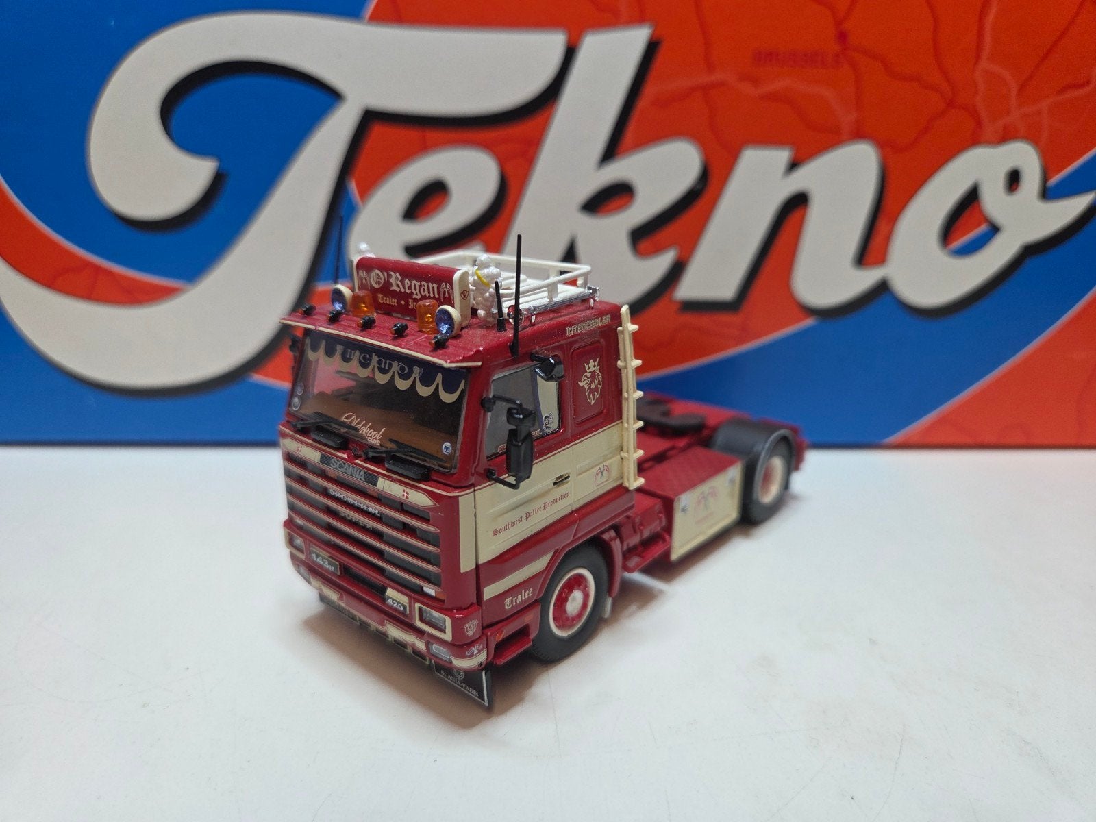 tekno scania 143 streamline O'Regan ierland, Jobo.models@gmail.com, Ophalen of Verzenden, Tekno, Jobo-models