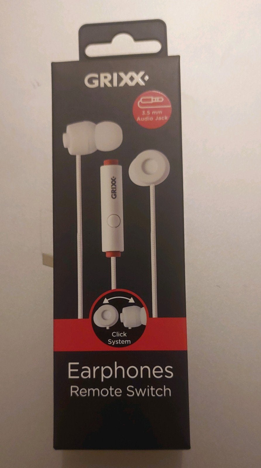 Nieuw in doos GRIXX In-ear oordopjes met microfoon+bediening, Overige merken, In-ear, Nieuw, Ophalen of Verzenden