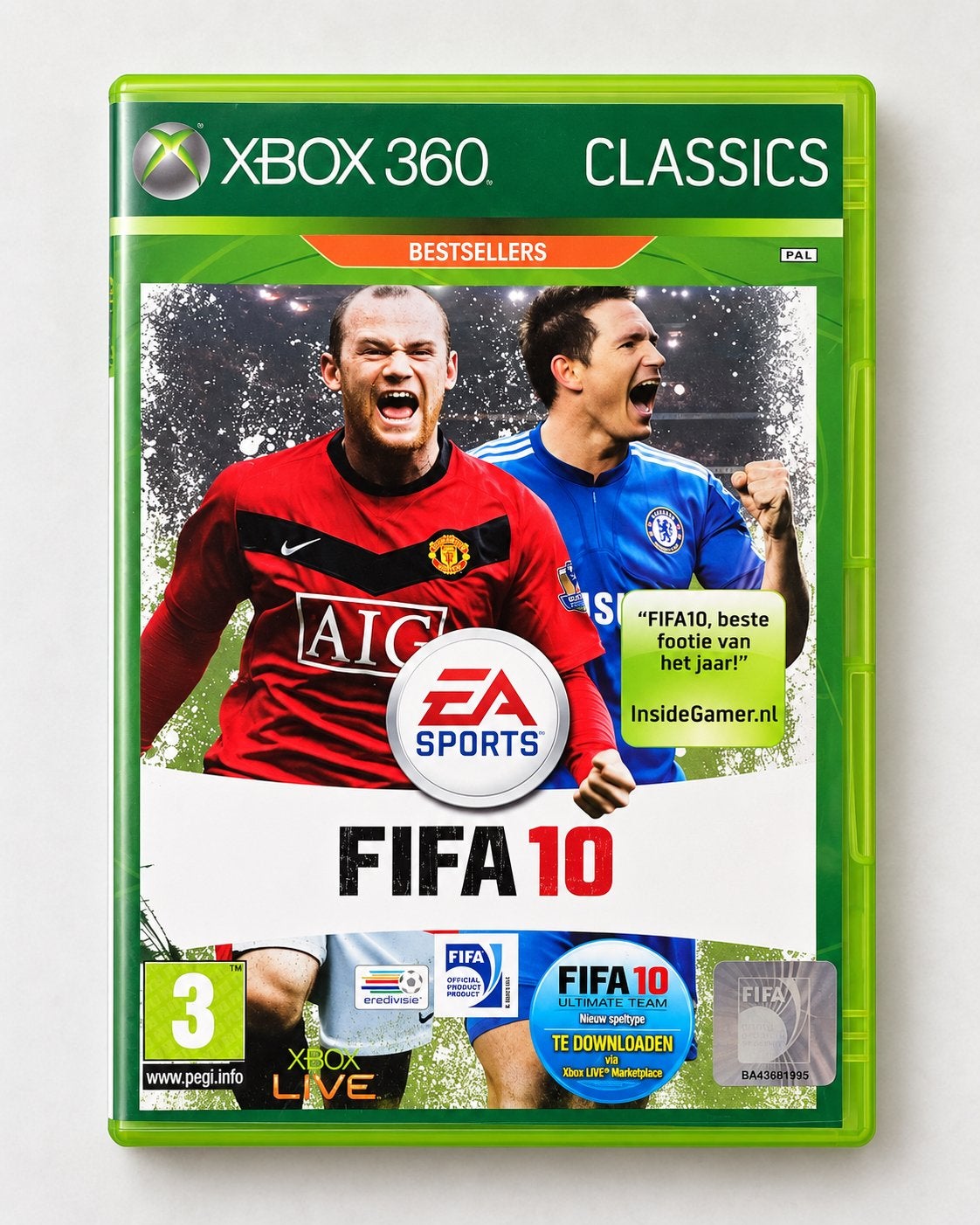 FIFA 10 Xbox 360 Classics | EA Sports | Compleet met boekje, Ophalen of Verzenden, Zo goed als nieuw, Sport, 3 spelers of meer