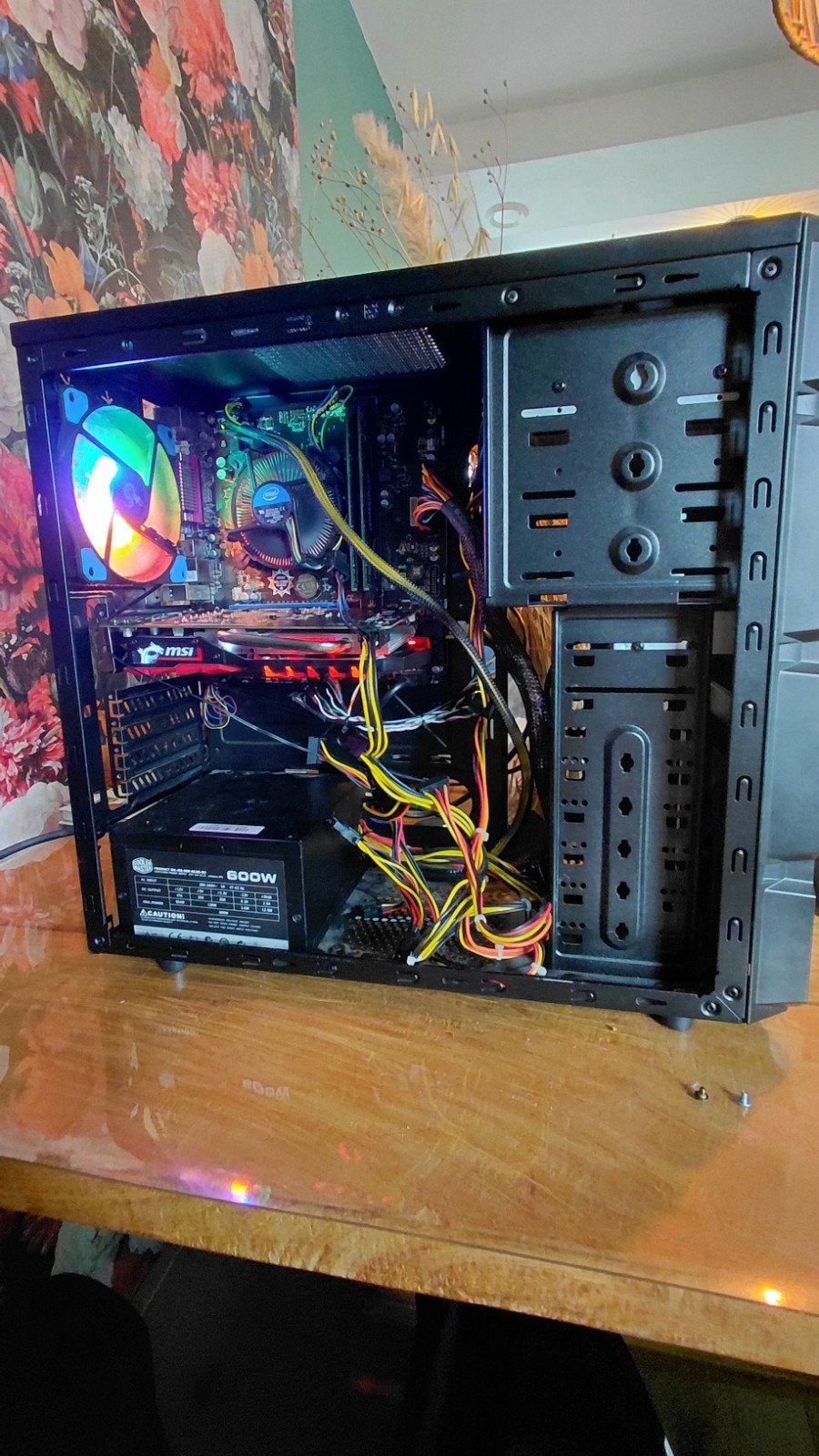 Gaming PC i5-4400, 12GB DDR3, defecte GTX 1050 Ti, Ophalen, Cooler Master, 8 GB, Gaming