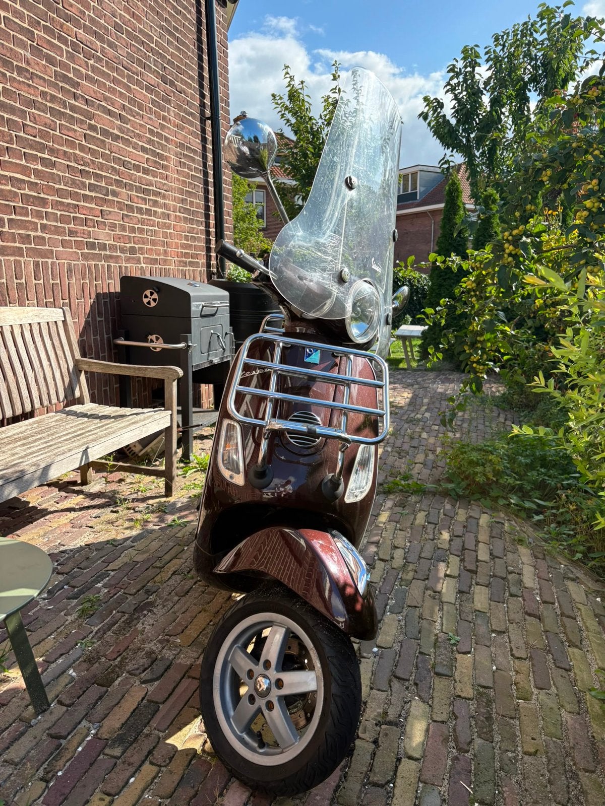 Vespa LX Scooter - Bruin, Goed Onderhouden, Fietsen en Brommers, Ophalen, Gebruikt, Maximaal 45 km/u, Vespa LXV