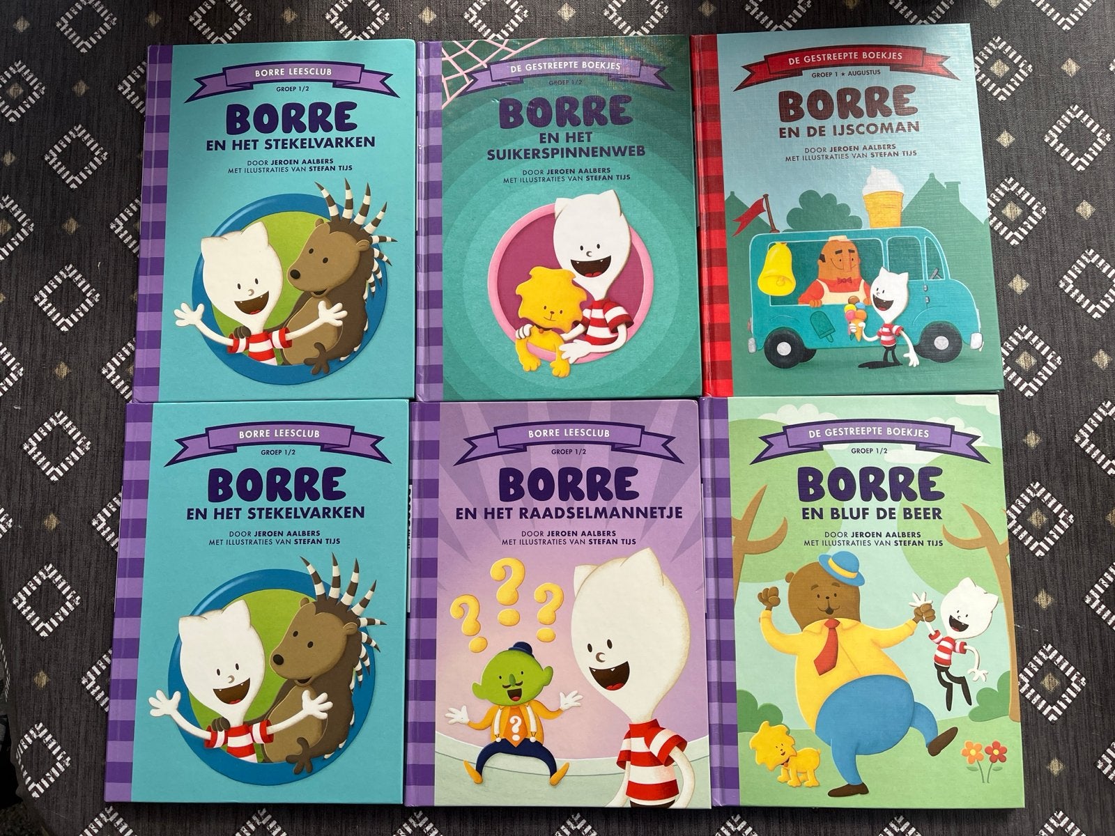 Borre Leesclub boeken - 6-delige set, Ophalen of Verzenden, Zo goed als nieuw, Fictie algemeen