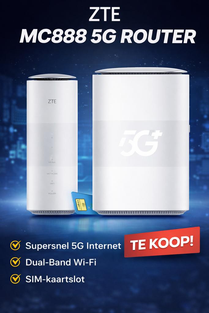 Sim router, 5/4G router, WiFi router te koop!, Computers en Software, Ophalen of Verzenden, Zo goed als nieuw