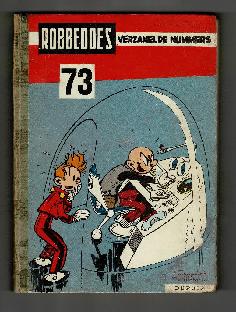 Robbedoes verzamelalbum Nr. 73 uit 1959 in goede staat, Boeken, Gelezen, Diverse, Verzenden, Eén stripboek