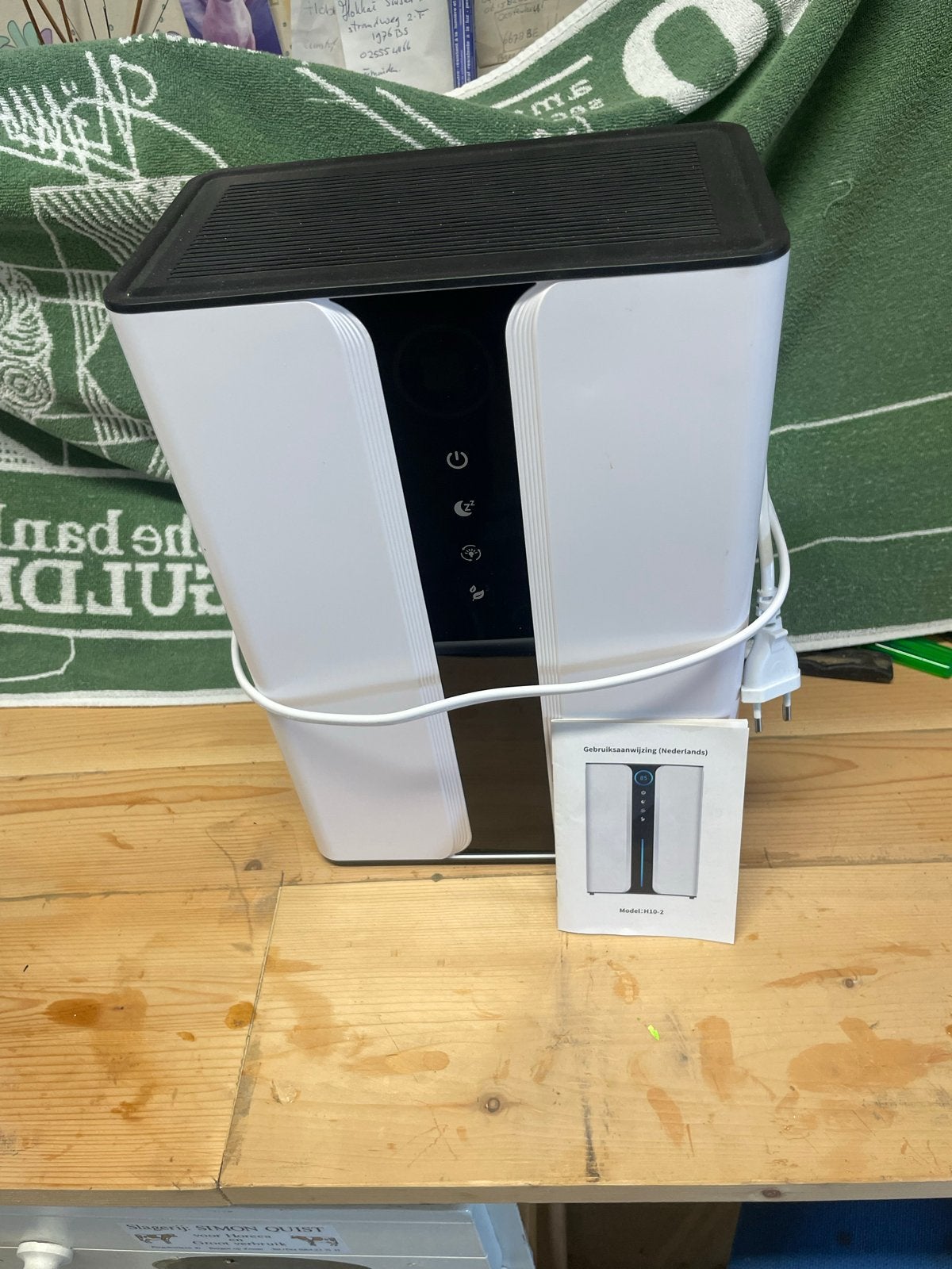 Dehumidifier H10-2 - Compacte Luchtontvochtiger, Ophalen of Verzenden, Zo goed als nieuw, Luchtontvochter