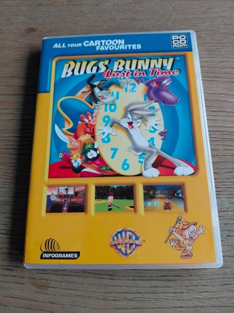 Bugs Bunny Lost in Time pc game. Looney Tunes., Puzzel en Educatief, 1 speler, Ophalen of Verzenden, Zo goed als nieuw