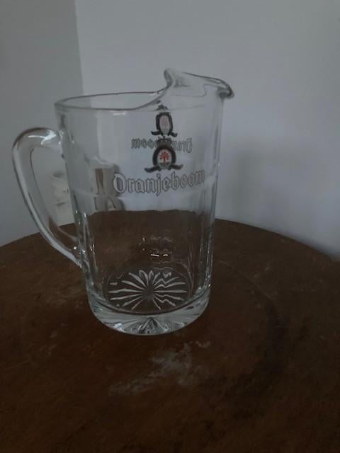 Oranjeboom glazen pitcher 1,5 ltr., Verzamelen, Biermerken, Ophalen of Verzenden, Nieuw, Glas of Glazen, Oranjeboom