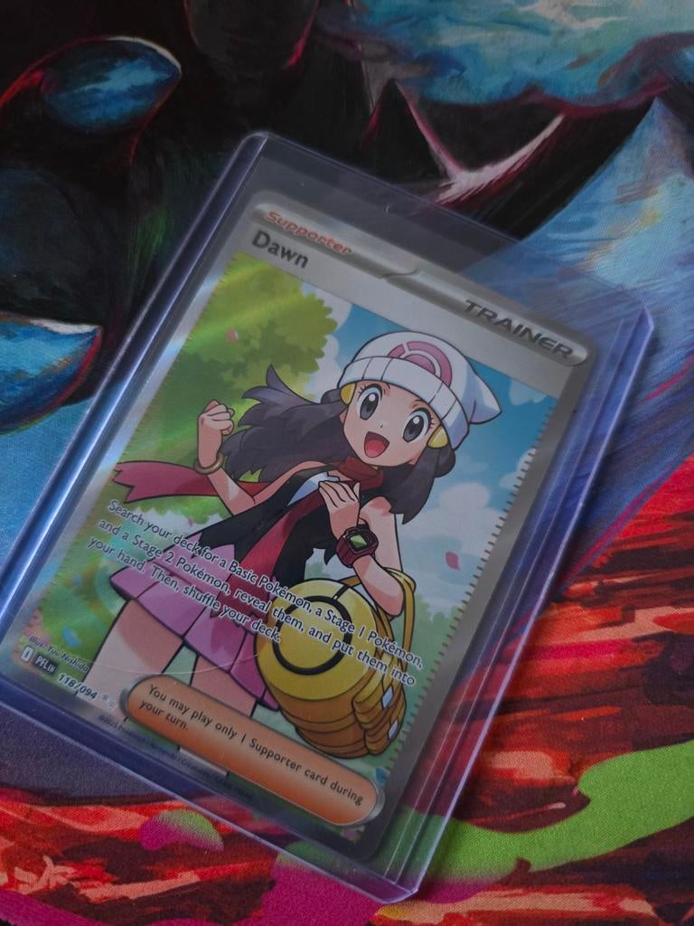 Pokemon TCG Dawn Supporter Trainer Kaart - PGLM 178/094, Ophalen of Verzenden, Zo goed als nieuw, Losse kaart