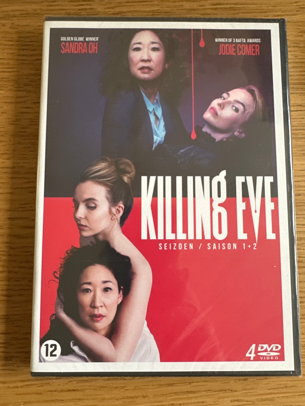 Killing Eve - Seizoen 1+2 (4 DVD) - Nieuw in verpakking, Cd's en Dvd's, Engels, Nederlands, Actiethriller, Ophalen of Verzenden