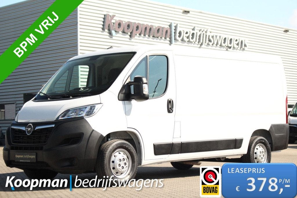 Opel Movano 2.2D 140pk L2H1 3.5t | Cruise | Carplay/Android, Auto's, Bestelauto's, Bedrijf, Te koop, ABS, Achteruitrijcamera, Airconditioning
