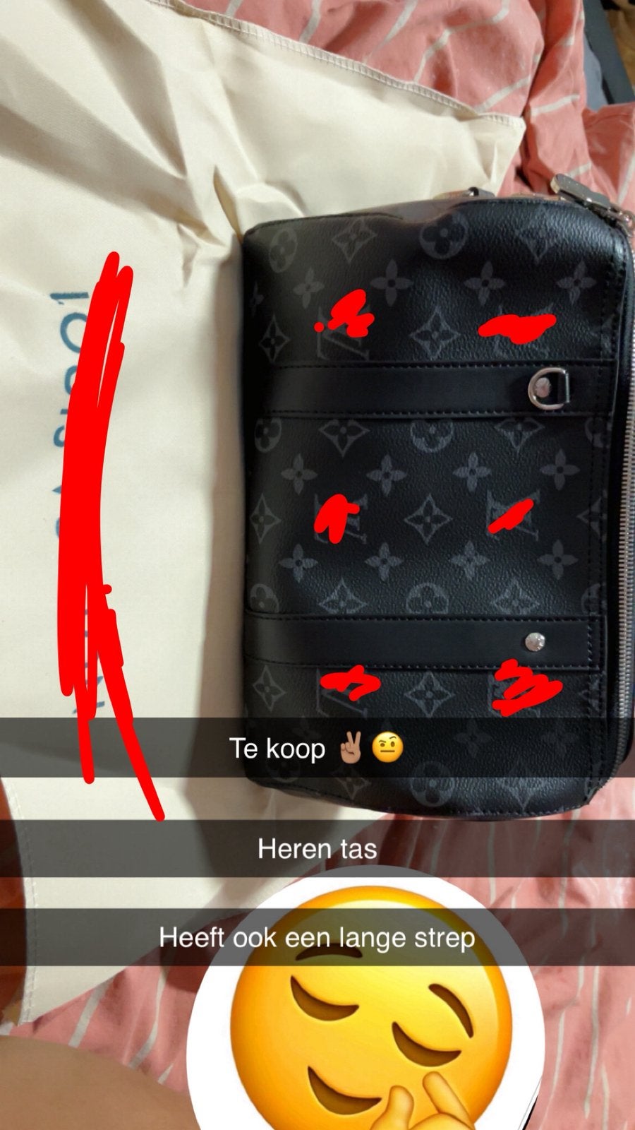 Heren tas te koop, Ophalen of Verzenden, Zo goed als nieuw, Zwart