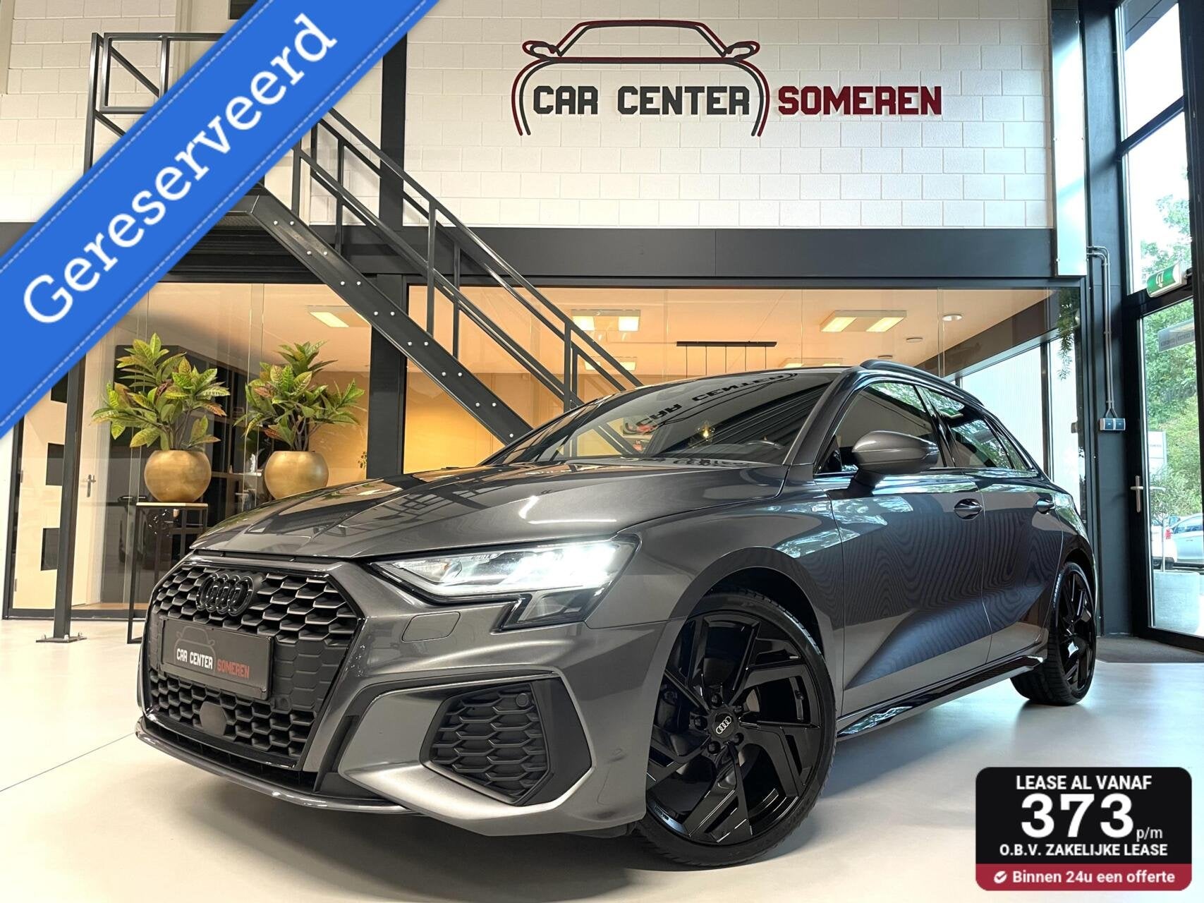 Audi A3 Sportback 35 TFSI S-Line Black Edition/ Cam/ Leder/, Auto's, 4 cilinders, Leder, Bedrijf, Autotrust
