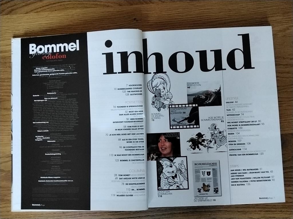 Bommel boek, Verzenden