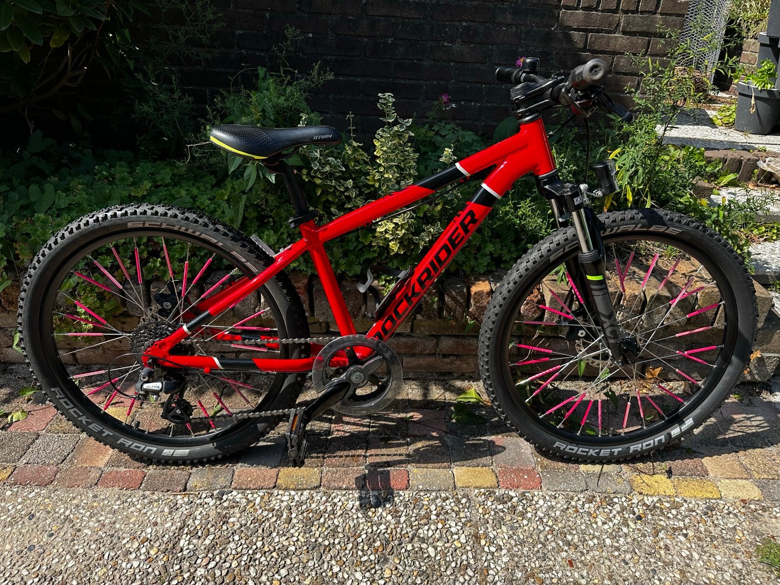 Rockrider ST 900 24 inch Mountainbike - Goed onderhouden, Gebruikt, Hardtail, Schijfrem, Ophalen