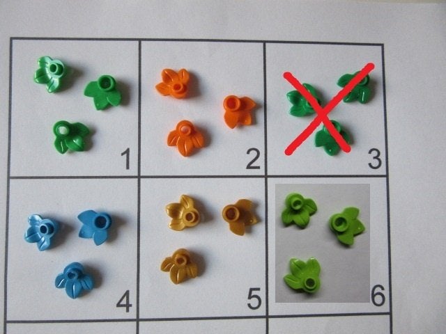 L397 LEGO PLANT PLATES BLAD groen blauw goud oranje, Dalwagen 45b, 6669 CB Dodewaard, Lego, Nieuw, Ophalen of Verzenden