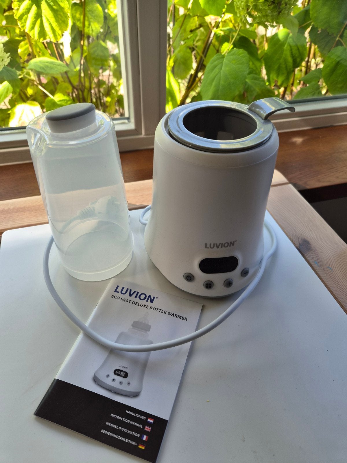 Luvion Eco Fast Deluxe Flessenwarmer en Sterilisator, Kinderen en Baby's, Flessen- of potjesverwarmer, Stoomfunctie, Luvion, Ophalen of Verzenden