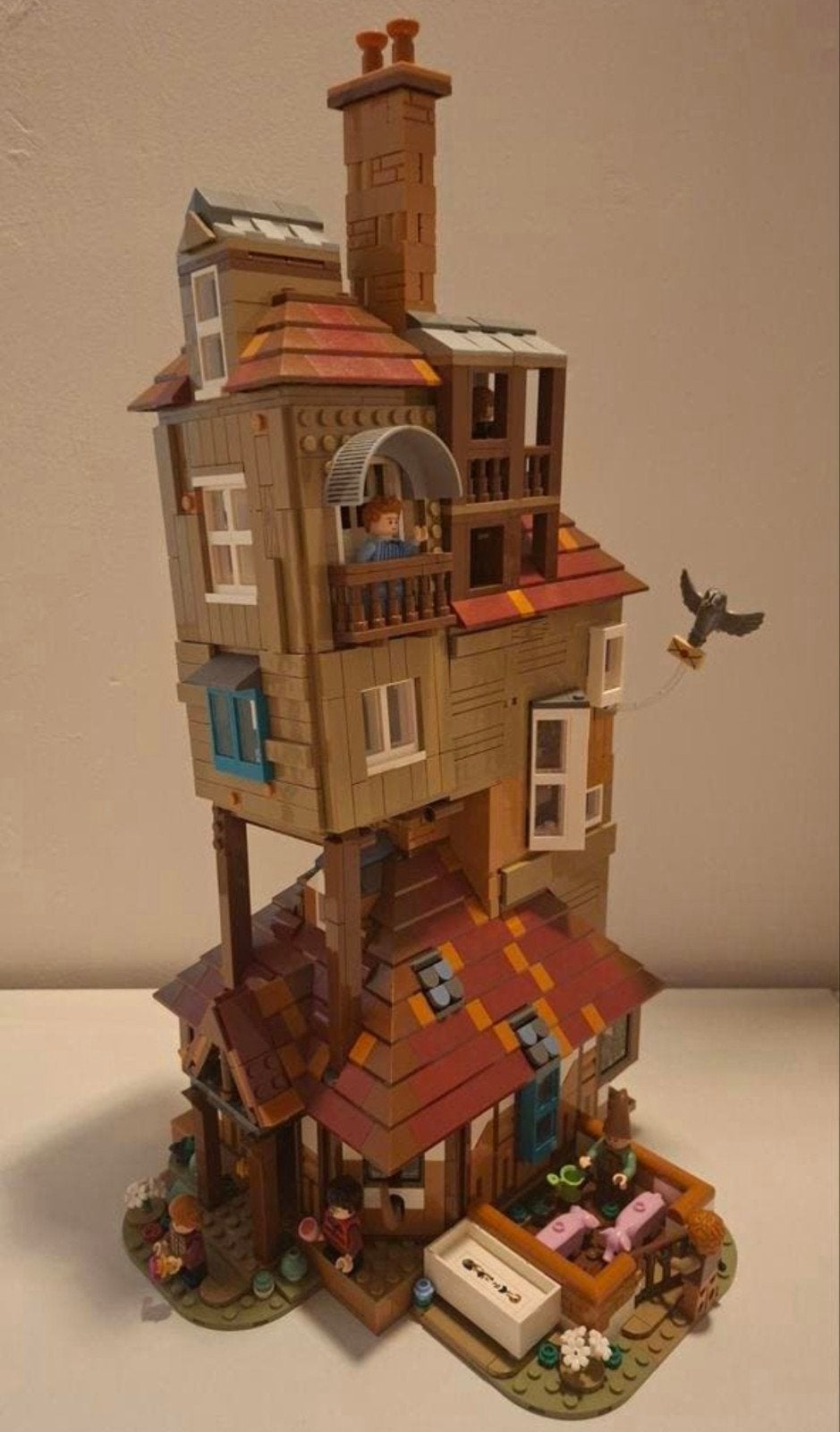 LEGO Harry Potter Het Nest (The Burrow) 76437, Lego, Harry Potter, Ophalen of Verzenden, Zo goed als nieuw