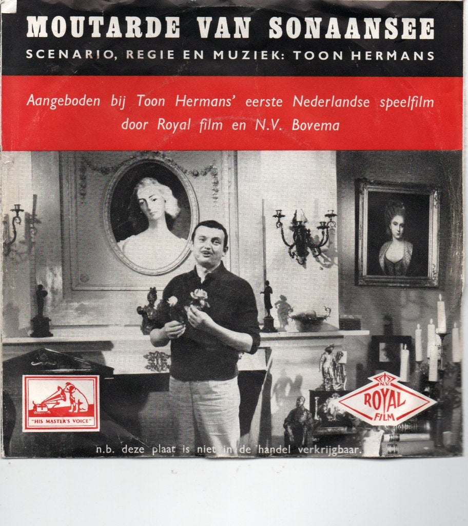 Toon Hermans - Moutarde van Sonaansee, Cd's en Dvd's, Vinyl Singles, Gebruikt, 7 inch, Ophalen of Verzenden, Nederlandstalig