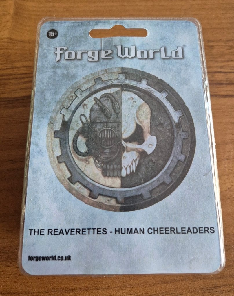 Blood Bowl - The Reaverettes Human Cheerleaders - OOP, rare, Ophalen of Verzenden, Nieuw, Overige soorten, Figuurtje(s)