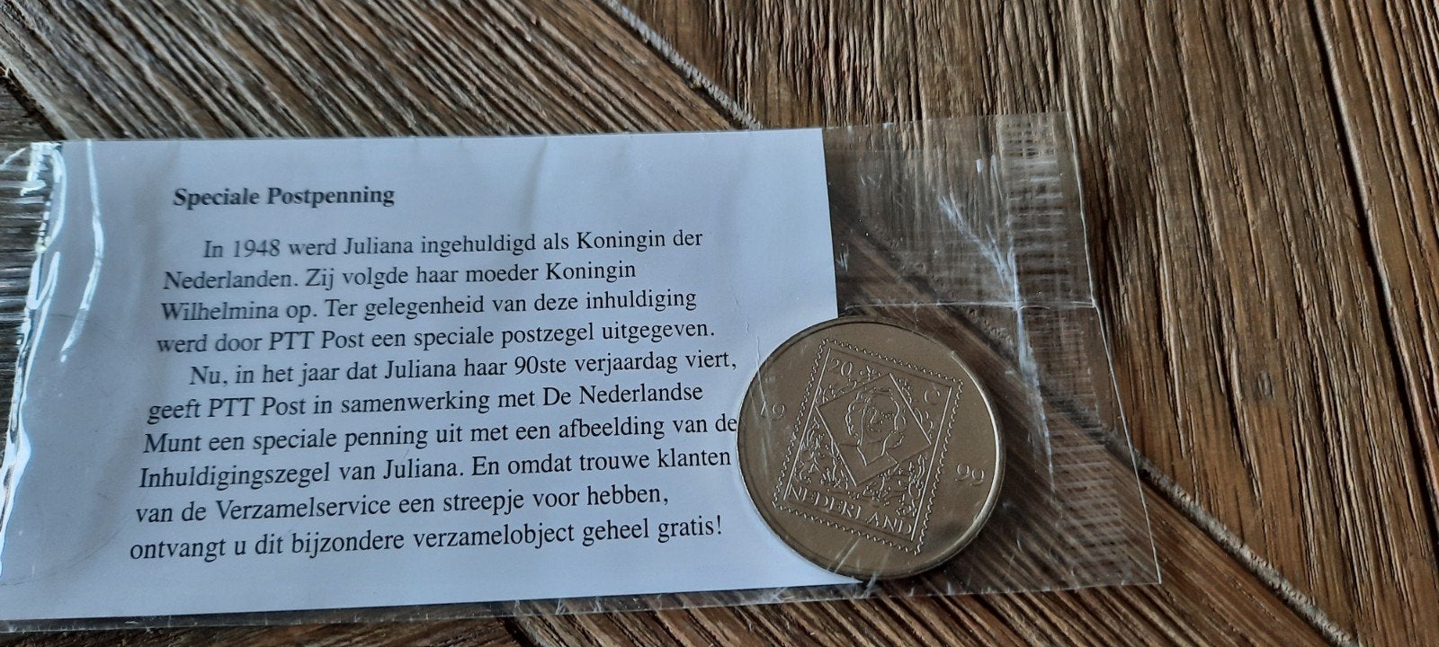 Speciale postpenning, Postzegels en Munten, Ophalen of Verzenden, 2 euro