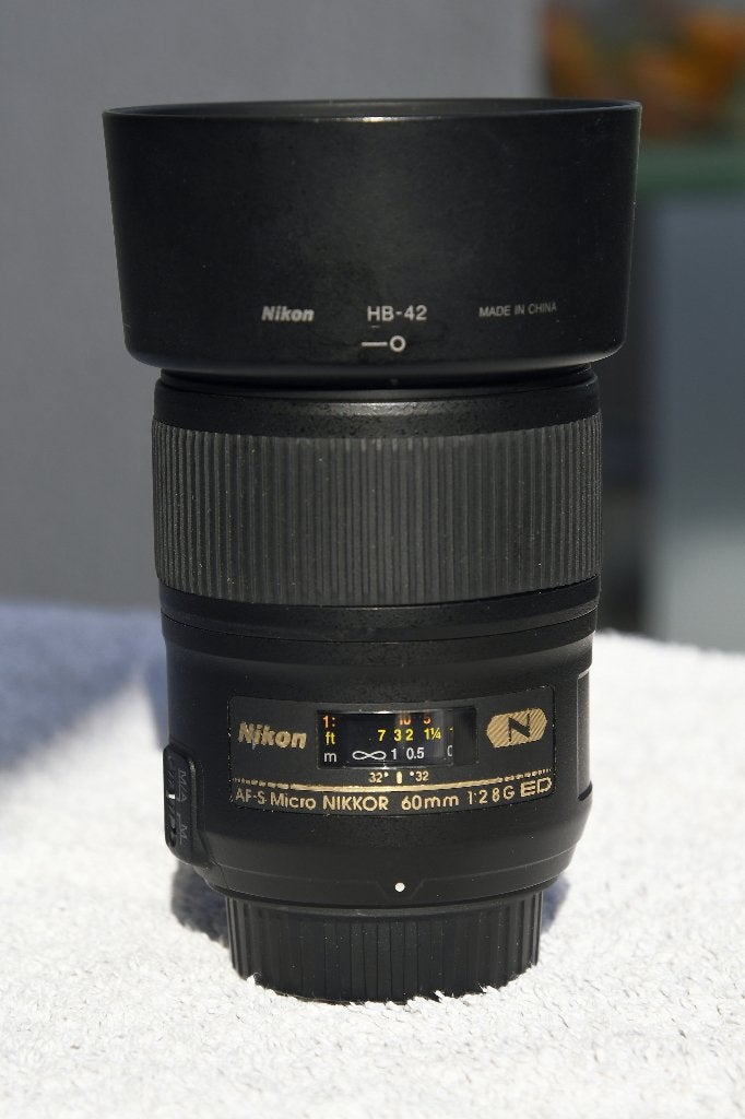 Nikon AF-S Macro 60mm 1:2.8G, Gebruikt, Nikon, Ophalen of Verzenden, Nikon F-mount