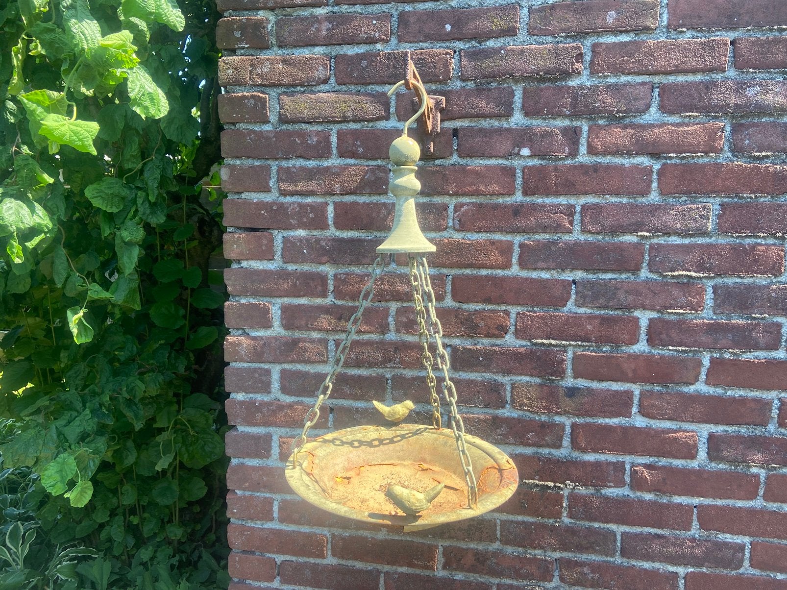 Vogelbad, Ophalen, Gebruikt