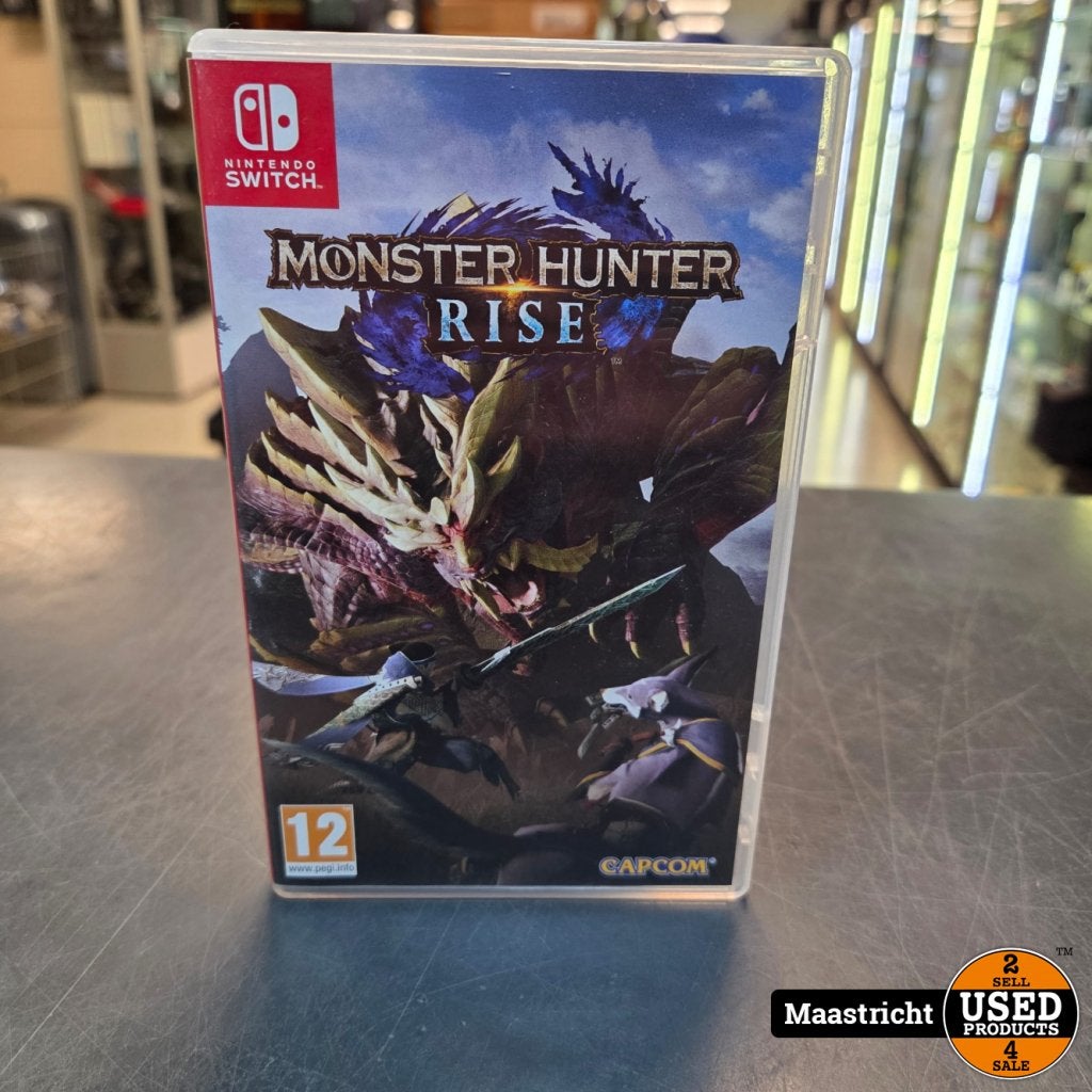 Nintendo Switch Game | Monster Hunter Rise, Nintendo, Gebruikt, Support@nintendo.com, 11-1 Hokotate-cho, Kamitoba, Minami-ku
Kyoto 601-8501
Japan