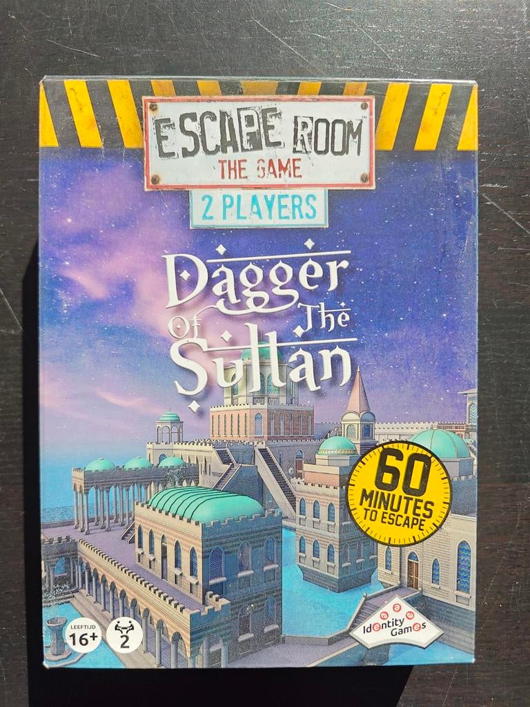 Escaperoom The Game: Dagger of de Sultan, Ophalen of Verzenden, Zo goed als nieuw