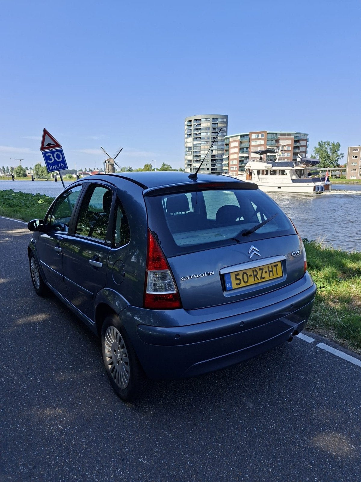 Citroën C3 1.4 I 2005 Grijs, Auto's, Citroën, Particulier, C3, Benzine, C, Hatchback, Handgeschakeld, Origineel Nederlands, Zilver of Grijs