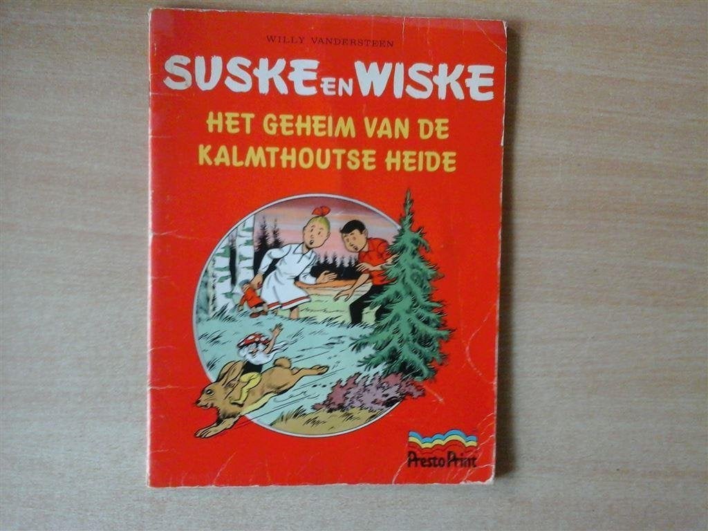 ns2-suske en wiske-het geheim van de kalmthoutse heide-prest, Eén stripboek, Ophalen of Verzenden, Zo goed als nieuw