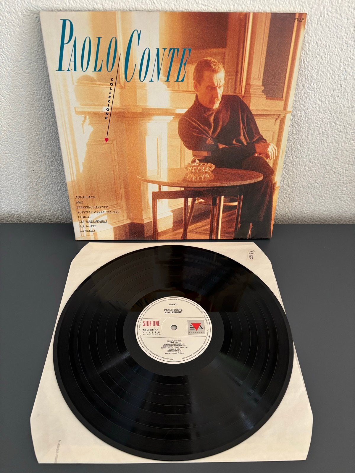 Paolo Conte - Collezione LP (Jazz/Blues), LP, Gebruikt, Ophalen of Verzenden, Beschermende buitenhoes