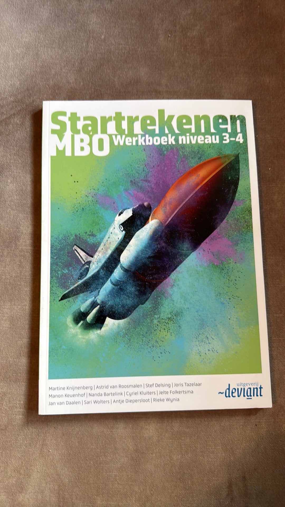 Studiereader Startrekenen MBO niv. 3-4 ECK, Ophalen, Jelte Folkertsma, Nieuw, Nederlands