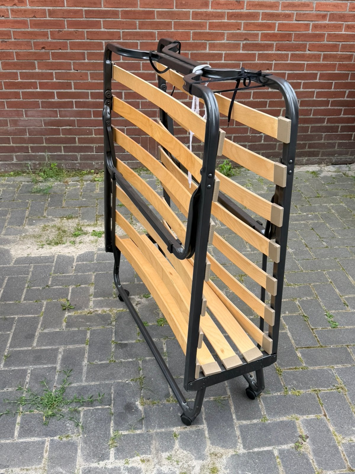 Opklapbaar bed, Huis en Inrichting, Slaapkamer | Slaapbanken, Ophalen, Zo goed als nieuw, Eenpersoons, 90 cm