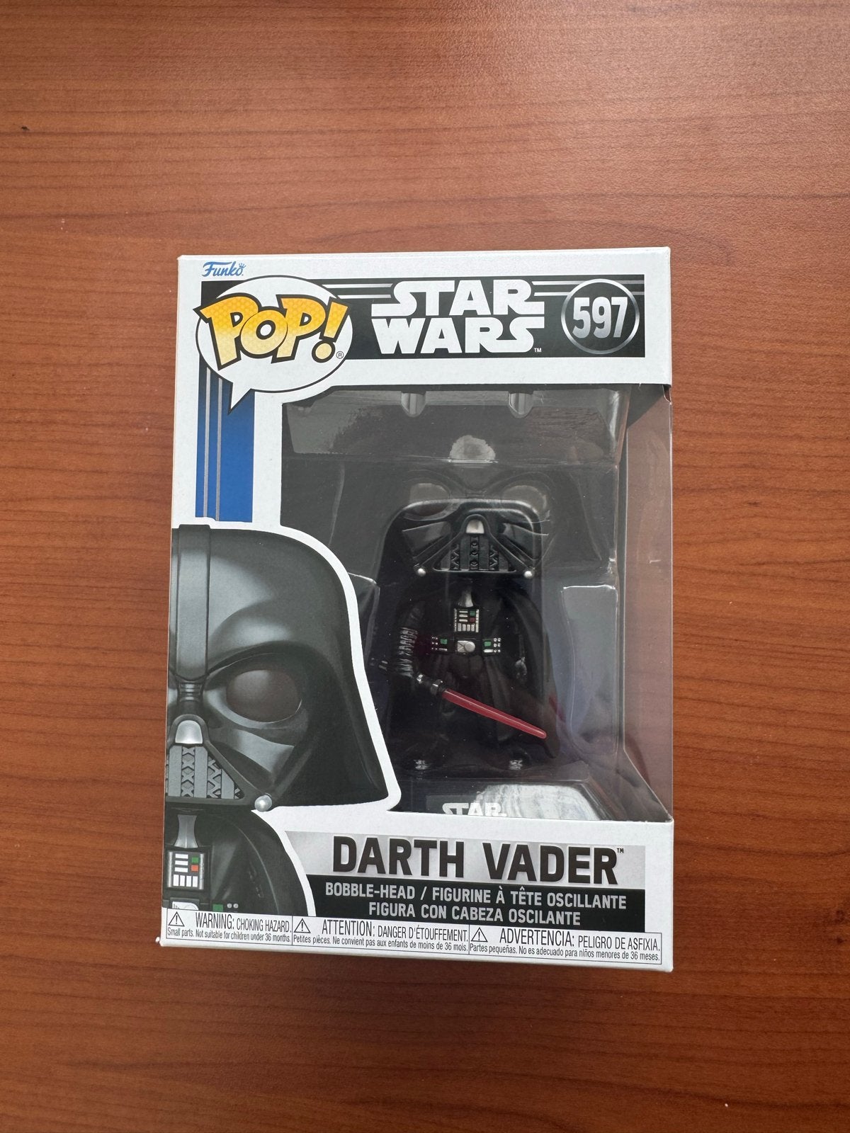 Funko Pop! Star Wars Darth Vader #597, Ophalen of Verzenden, Nieuw