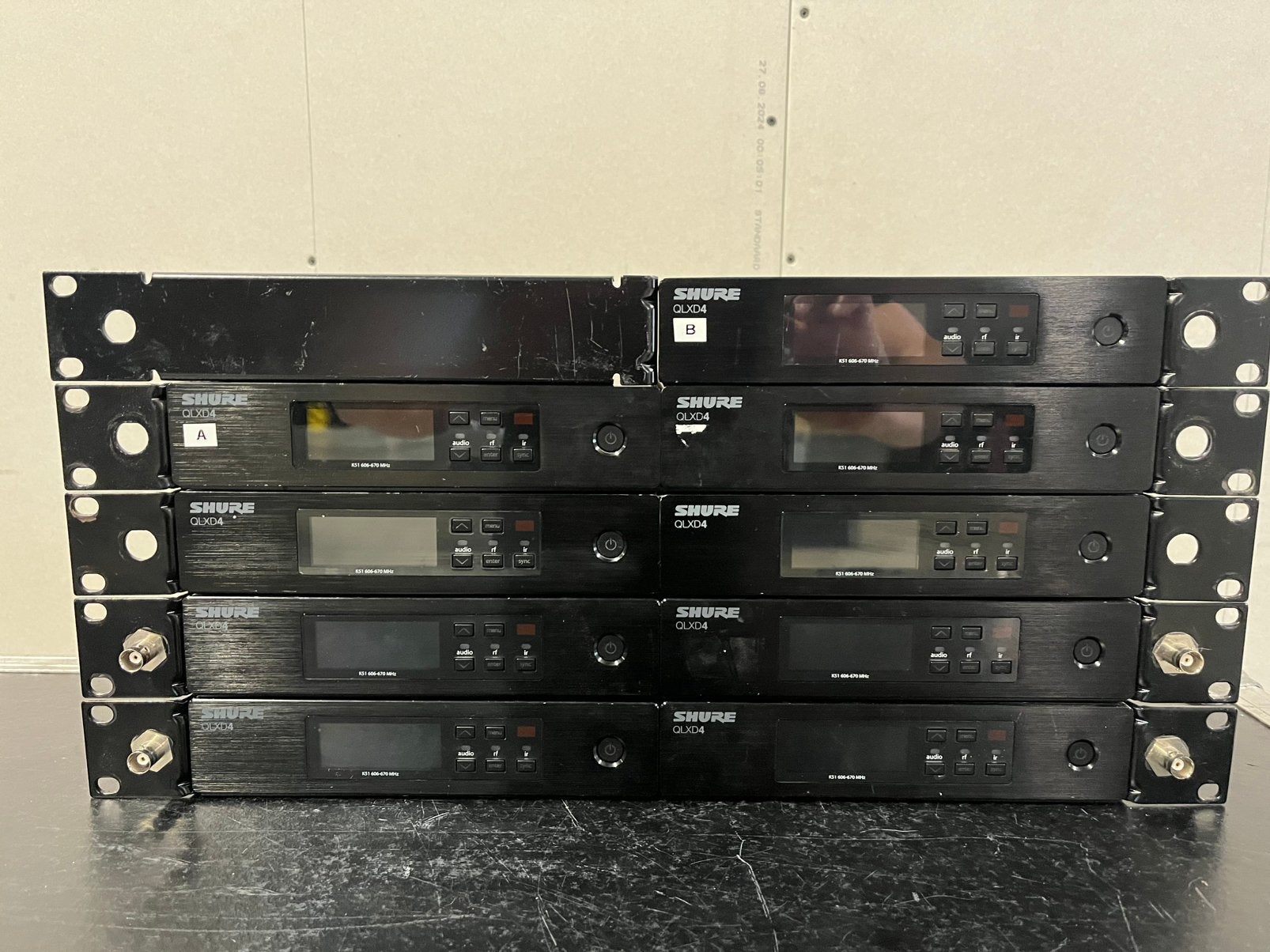 Shure QLXD ontvangers k51, Ophalen, Zo goed als nieuw, Zangmicrofoon