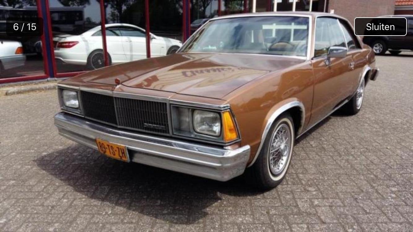Chevrolet Malibu 3.3 Classic Coupé AUT 1979 Bruin, Automaat, Overige modellen, Bruin, Trekhaak