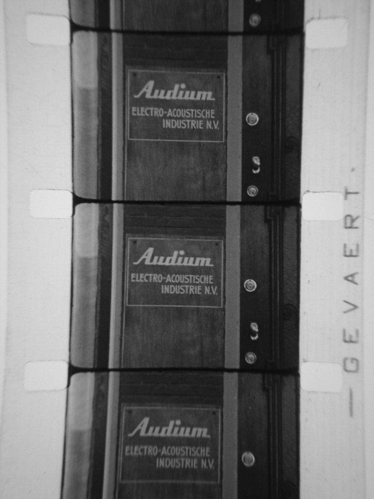 16mm-reclamefilm Audium hoortoestellen (ca. 1948), Ophalen of Verzenden, 16mm film